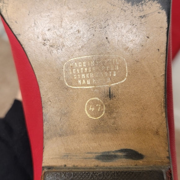 Vintage Red Boots - Picture 2 of 3